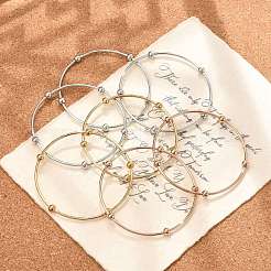 Комплект браслетов из нержавеющей стали Fashion 201 BJEW-L664-023C-M-1