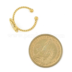 Кольца-манжеты из нержавеющей стали 304 с эмалью для женщин&nbsp;LS-RJEW-G338-01G-01