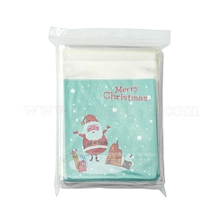 3 пакет 3 стиля прямоугольные целлофановые пакеты opp для Рождества OPC-FS0001-01B