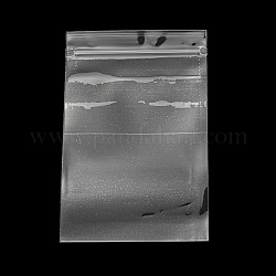 Transparent Plastic Zip Lock Bags, Resealable Packaging Bags, Rectangle, Clear, 12.2x8x0.15cm, Unilateral Thickness: 2.9 Mil(0.075mm)