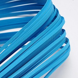 Quilling Papierstreifen, Verdeck blau, 390x3 mm, über 120strips / bag