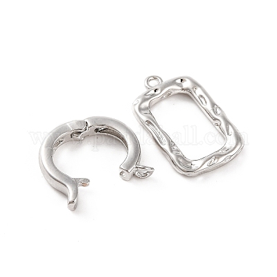 Латунь раз по сравнению с застежками KK-U016-09P-1