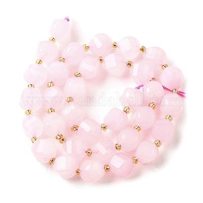 Нити бусин из натурального кварца окрашенные G-U023-A02-02-1