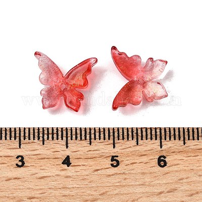 Стеклянные бусины GLAA-D303-06C-1