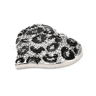 Латунные микро проложить кубического циркония подвески KK-L229-077A-G-1