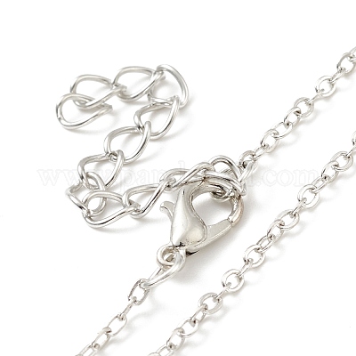 Кулон из сплава фазы луны с бусинами из смолы NJEW-G056-08AS-1