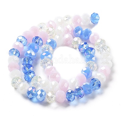 Стеклянные бусины EGLA-A034-M8mm-18-1