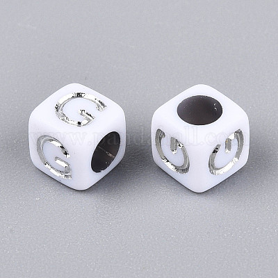 Акриловые бусины OACR-ZX006-36G-1