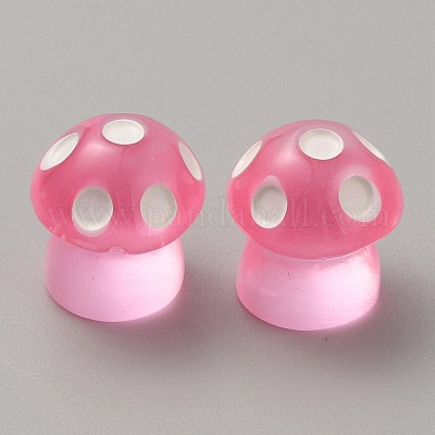 Грибные светящиеся украшения из смолы RESI-SZC0004-13J-1