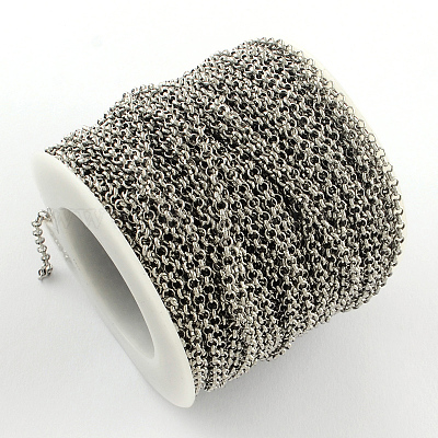 Несварные цепи Rolo из нержавеющей стали 201 CHS-R008-16-1