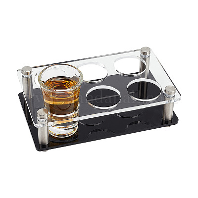 Glass Goblet Holder, Glass Cocktail Cup, Glass Bar Tool