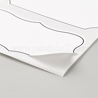 Самоклеящаяся пустая наклейка STIC-WH20010-03-1