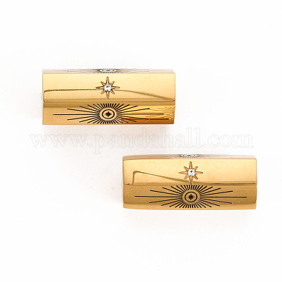 Бусины из нержавеющей стали 304 STAS-S116-281G-1