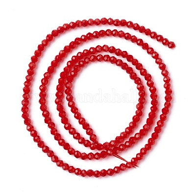 Прозрачные стеклянные бусины GLAA-C019-01B-10-1