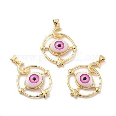 Подвески из непрозрачной смолы KK-G419-09G-1