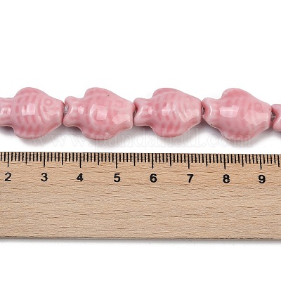 Фарфора ручной работы бисер нитей PORC-P030-01A-08-1