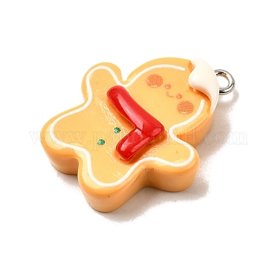 Рождественские подвески из непрозрачной смолы FIND-I057-04P-05-1