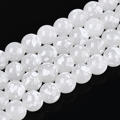 Выпечка краска бисер пряди DGLA-N015-8mm-01-1