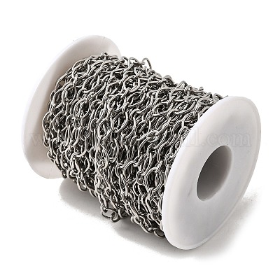 Овальные звенья цепи из нержавеющей стали 304 CHS-C018-02A-P-1