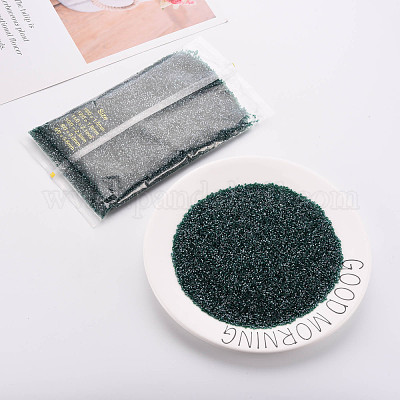 Стеклянные цилиндрические бусины SEED-S047-G-008-1