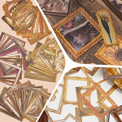 4 шт. 4 стиля бумага самоклеящаяся AJEW-SP0002-53-1