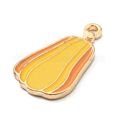 Подвески из сплава с эмалью ко дню благодарения ENAM-D060-02G-KCG-1