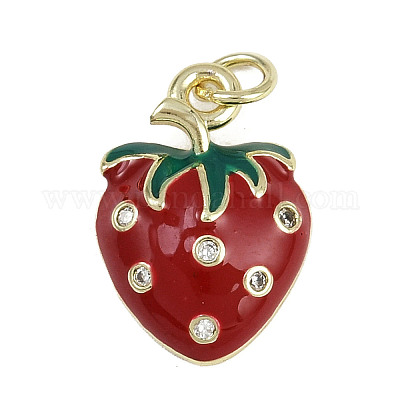 Латунные микро проложить кубического циркония подвески KK-D409-48G-01-1