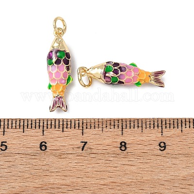 Латунь эмаль подвески KK-C143-44C-G01-1