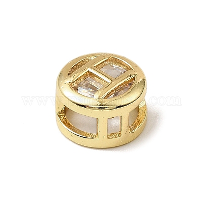 Латунные микро проложить кубического циркония многожильных соединения KK-C111-01G-H-1