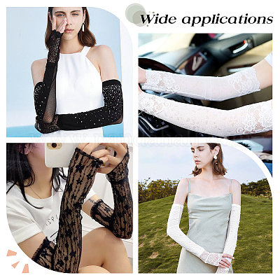CRASPIRE Lace Arm Sleeves