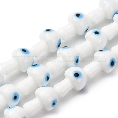 Ручной сглаза бусины бисер нитей LAMP-S069-01A-1