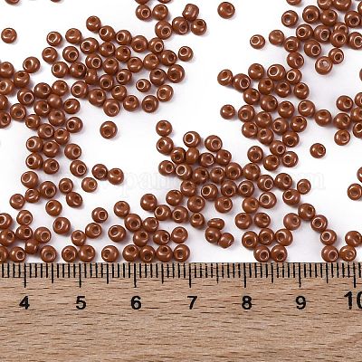 8/0 выпечка краска стеклянные бусины SEED-M012-02A-49-1