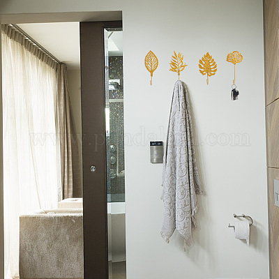 4шт 4 стиля железных настенных крючков FIND-CN0001-47-1