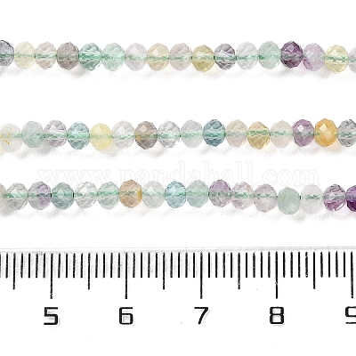 Natürlichen Fluorit Perlen Stränge&nbsp;G-N342-23-1