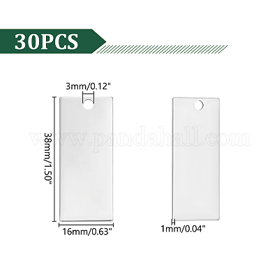 30 шт. подвески из нержавеющей стали 201 STAS-UN0056-98-1