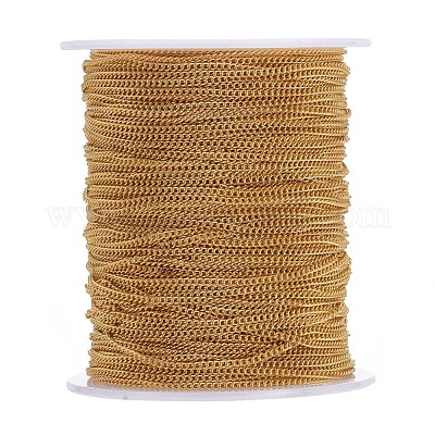 Латунные витой цепочки CHC010Y-G-1