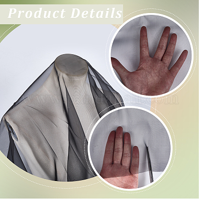 Органза ткань&nbsp;DIY-WH20050-60C-1