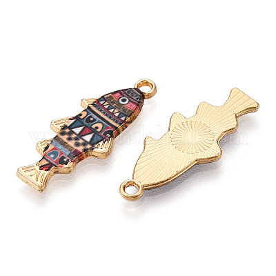 Подвески из эмали и сплава FIND-C037-16G-1-1