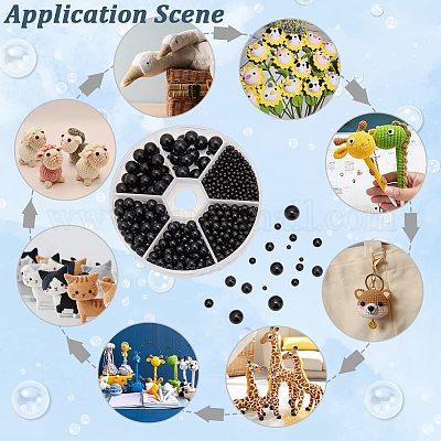 Имитация жемчуга акриловые OACR-PH0001-05B-1