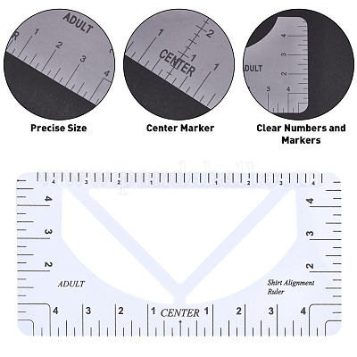Пластиковые многофункциональные линейки TOOL-GF0001-58-1