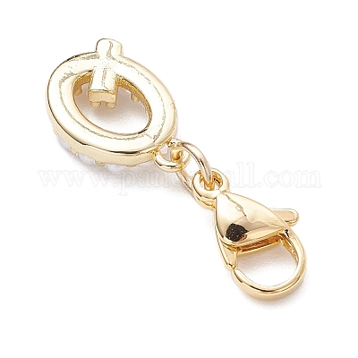 26 шт. 26 стиля латунных и пластиковых искусственных жемчужных подвесных украшений HJEW-JM03174-1