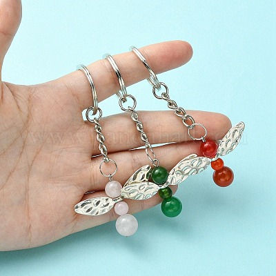 50 шт. Железные брелоки для ключей IFIN-YW0003-42-1