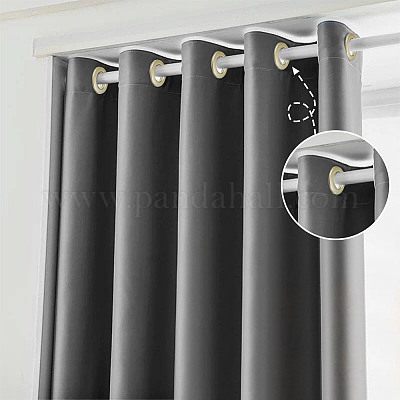 10 шт. ПП кольца для штор DIY-GA0007-48D-1