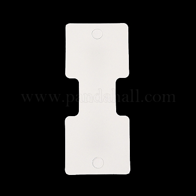 Сложите картонные бумажные карточки для демонстрации ювелирных изделий для хранения ожерелий и браслетов CDIS-A006-10-1