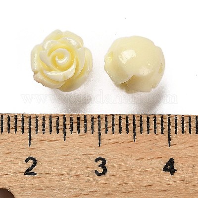 Резные бусины из синтетического коралла&nbsp;CORA-H003-01B-1