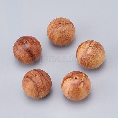 Wholesale PH PandaHall 574pcs 10mm Colorful Wood Beads 