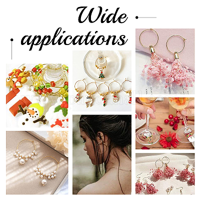 Фурнитура для сережек-колец из нержавеющей стали 304 STAS-UN0022-74-1