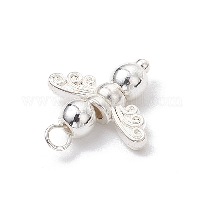 10 шт. подвески-ангелы из синтетического немагнитного гематита с гальваническим покрытием PALLOY-JF03636-01-1