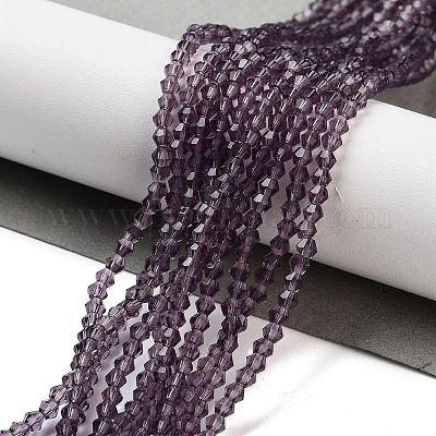 Имитация австрийского хрусталя 5301 биконус GLAA-S026-2mm-03-1