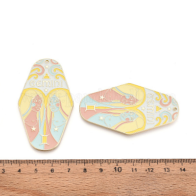 Подвески из сплава с покрытием стойки и эмали ENAM-T021-29A-1